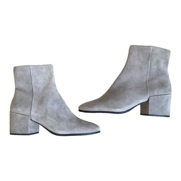 Dolce Vita | Maude Zippered Boots Ankle Mid Heel Boot Booties 9 - Picture 4 of 11